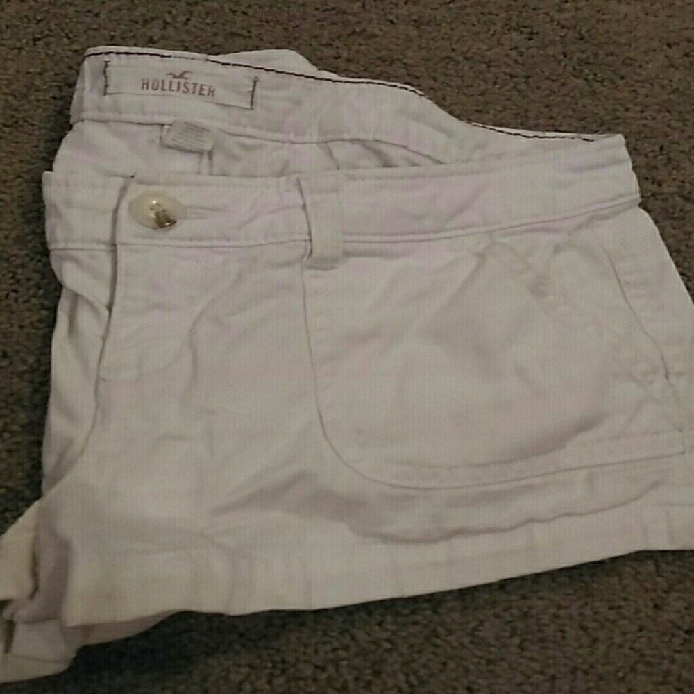 White Hollister Shorts